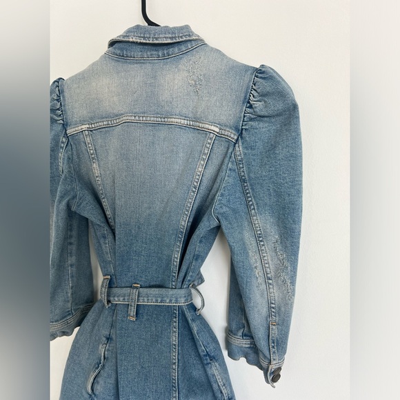 Retrofete Blue Denim Dress - Picture 6 of 8